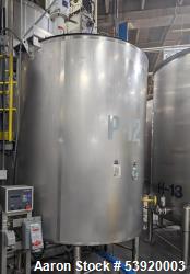 Used-1000 Gallon Feldmeier Steam Jacketed Kettle, Stainless steel.