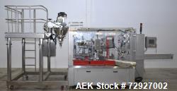 Used PSG Lee RP-8TZ-30 Rotary Fill & Seal Premade Pouch Packager with Auger Filler