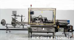 Used Trine 5500G/S High-Speed Roll Feed Wraparound Labeler – 500 BPM